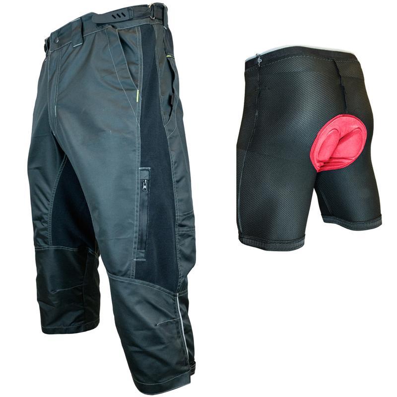 DK Gravel Shorts II — 3/4 Length MTB & Gravel Shorts with Magnet Pockets