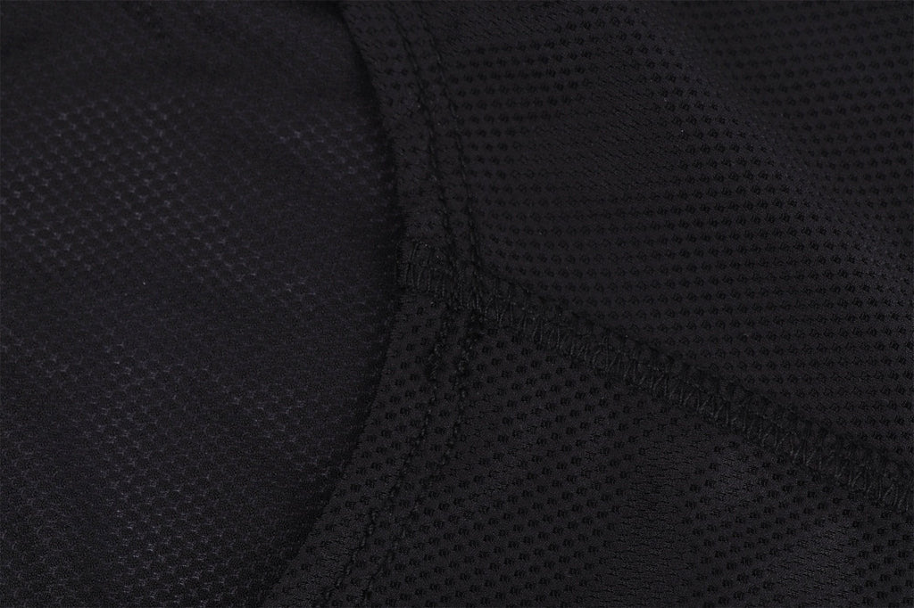 Men's Mesh Base Layer - Black Sleeveless Cycling Undershirt