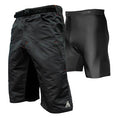 Enduro Men’s MTB Shorts with Padded Underliner – Trail-Ready Comfort and Performance (Grey, Black, or Plaid)