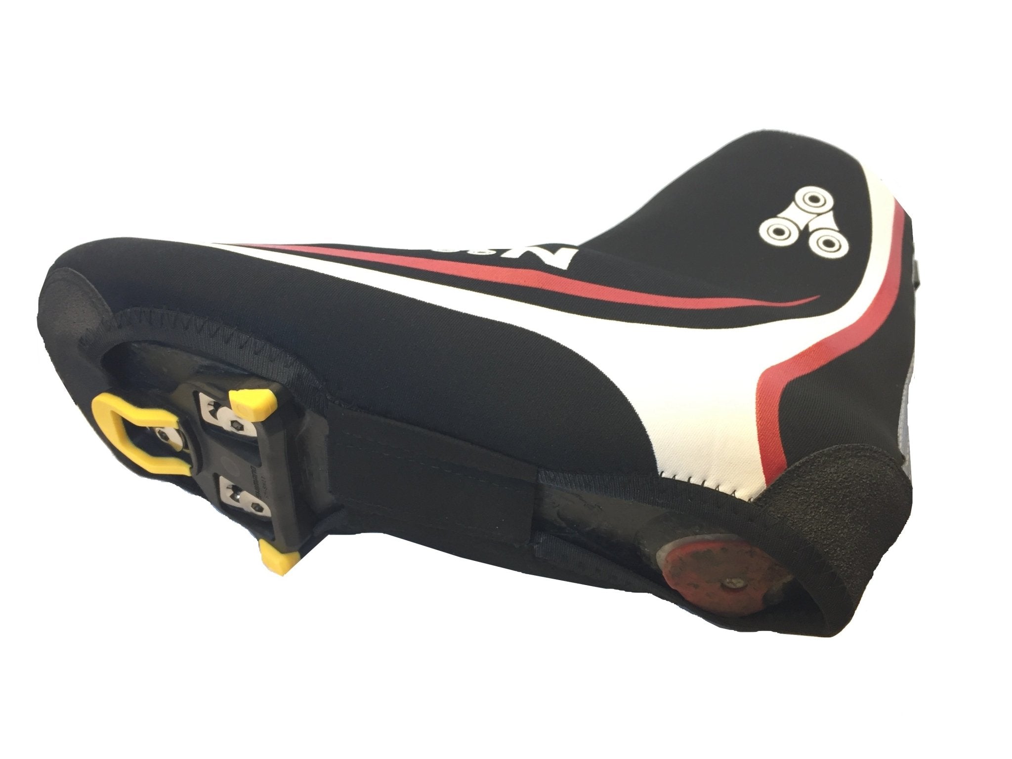 Urban Cycling Shoe Covers with Reflective Zipper - Windproof, Waterproof Neoprene Overshoes for Road and MTB, All Clip Shoe Type