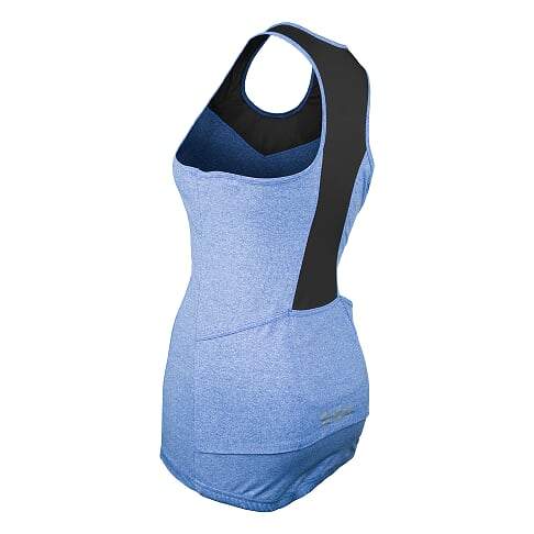 Urban Cycling Women’s Racerback Tank Top with Pockets – Lightweight, Breathable Performance for Cycling and Running
