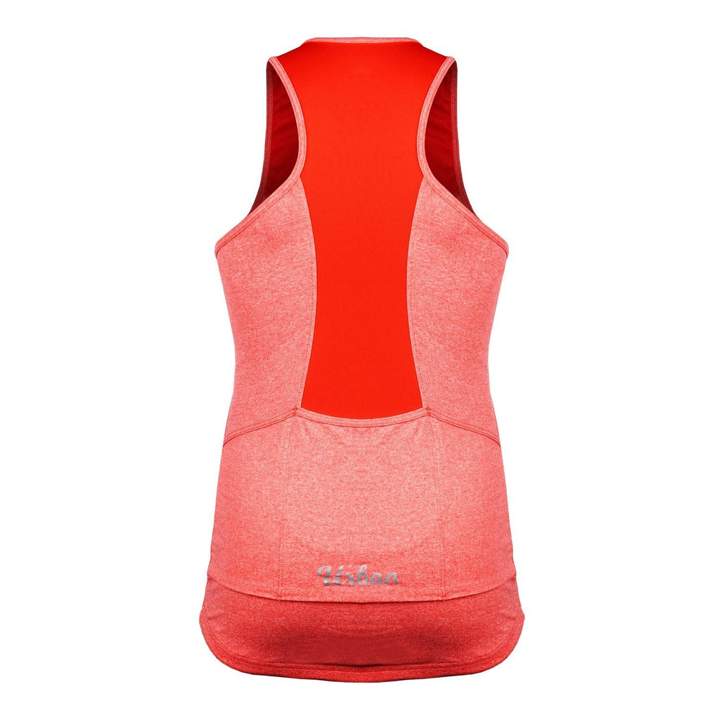Urban Cycling Women’s Racerback Tank Top with Pockets – Lightweight, Breathable Performance for Cycling and Running